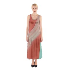 Clay And Water Sleeveless Maxi Dress by WILLBIRDWELL