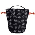 Fast food pattern Drawstring Bucket Bag View2