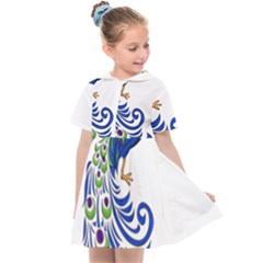 Venus Peacock Kids  Sailor Dress by amazinganimals