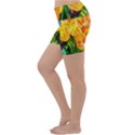Festival Of Tulip Flowers Lightweight Velour Yoga Shorts View2