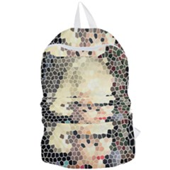 Stained Glass Girl Foldable Lightweight Backpack by snowwhitegirl