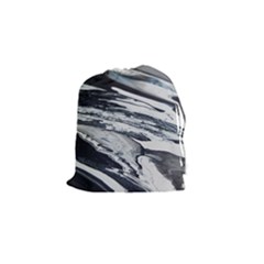 Space Orca Drawstring Pouch (small) by WILLBIRDWELL
