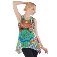 Ocalafish Side Drop Tank Tunic by chellerayartisans