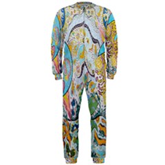 Supersonic Volcanic Moonship Onepiece Jumpsuit (men)  by chellerayartisans