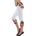 Flower 1770191 1920 Lightweight Velour Capri Leggings  View3