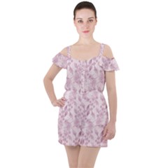 Background 1659228 1920 Ruffle Cut Out Chiffon Playsuit by vintage2030