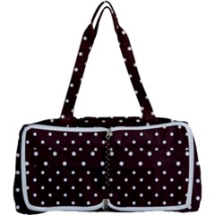 Little  Dots Maroon Multi Function Bag	 by snowwhitegirl
