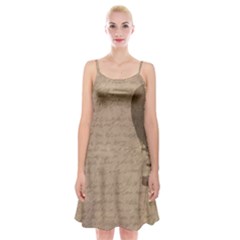 Letter Balloon Spaghetti Strap Velvet Dress by vintage2030