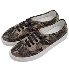 Bicycle Letter Women s Classic Low Top Sneakers by vintage2030