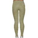Old Letter Lightweight Velour Classic Yoga Leggings View2