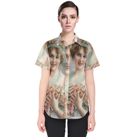 Vintage 1501577 1280 Women s Short Sleeve Shirt by vintage2030