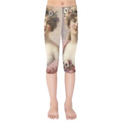Vintage 1501573 1280 Kids  Capri Leggings  by vintage2030