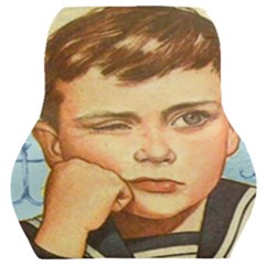 Retro Boy Car Seat Back Cushion  by vintage2030