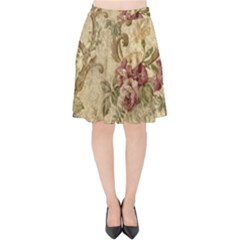 Background 1241691 1920 Velvet High Waist Skirt by vintage2030