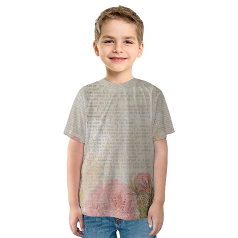 Background 1227545 1280 Kids  Sport Mesh Tee by vintage2030