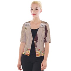 Vintage 1181679 1280 Cropped Button Cardigan by vintage2030