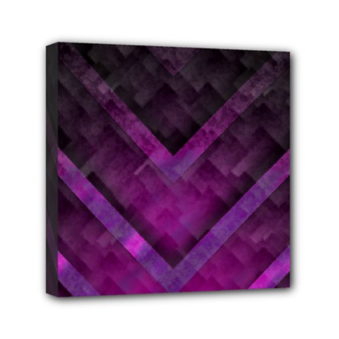 Background Wallpaper Motif Design Mini Canvas 6  X 6  (stretched) by Sapixe