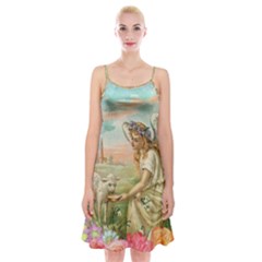 Easter 1225814 1280 Spaghetti Strap Velvet Dress by vintage2030