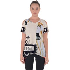 Retro 1112777 1920 Cut Out Side Drop Tee by vintage2030