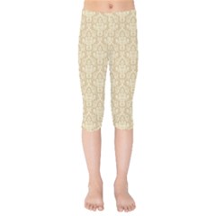 Damask 937607 960 720 Kids  Capri Leggings  by vintage2030