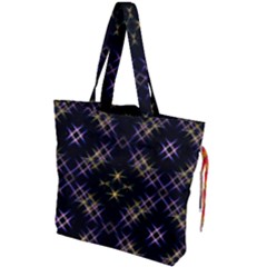 Seamless Background Abstract Vector Drawstring Tote Bag by Simbadda