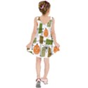 Halloween Mid Century Modern Kids  Sleeveless Dress View2