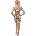 Halloween Mid Century Modern Tied Up Two Piece Swimsuit View2