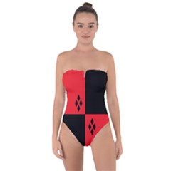 Harley Tie Back One Piece Swimsuit by raeraeshescrafty