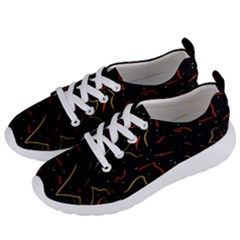 Lines Abstract Print Women s Lightweight Sports Shoes by dflcprints