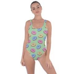 Donuts Pattern Bring Sexy Back Swimsuit by Valentinaart