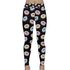 Donuts Pattern Classic Yoga Leggings by Valentinaart