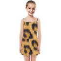 Animal print Leopard Kids Summer Sun Dress View1