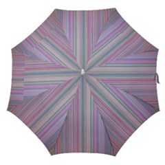 Broken Tv Screen Straight Umbrellas by dressshop