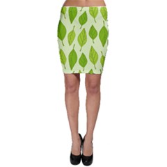 Autumn Pattern Bodycon Skirt by Hansue