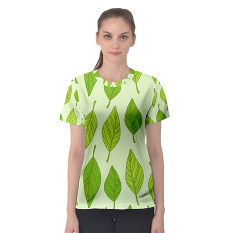Autumn Pattern Women s Sport Mesh Tee by Hansue