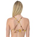 Acorn Pattern Reversible Tri Bikini Top View4