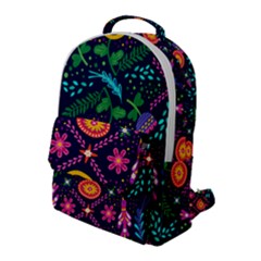 Colorful Pattern Flap Pocket Backpack (large) by Hansue