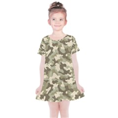 Camouflage 03 Kids  Simple Cotton Dress by quinncafe82