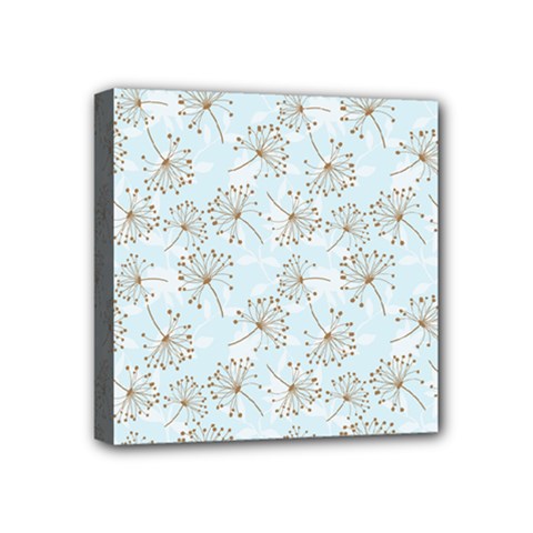 Tooth Of Lion Dandelion Mini Canvas 4  X 4  (stretched) by Nexatart