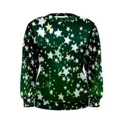 Christmas Star Advent Background Women s Sweatshirt by Sapixe
