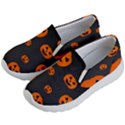 Halloween Pumpkin Autumn Fall Kid s Lightweight Slip Ons View2