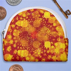 Christmas Star Advent Background Horseshoe Style Canvas Pouch by Sapixe