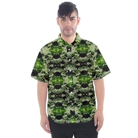Camouflage 005 Men s Short Sleeve Shirt by Momc