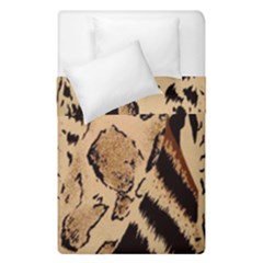 Animal Pattern Design Print Texture Duvet Cover Double Side (single Size) by Wegoenart