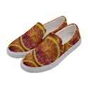 Blood Orange Fruit Citrus Fruits Women s Canvas Slip Ons View2