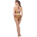 Blood Orange Fruit Citrus Fruits Halter Side Cut Swimsuit View2