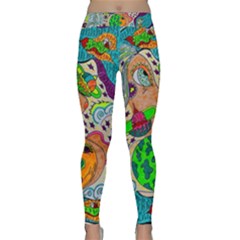 Supersonic Mystic Classic Yoga Leggings by chellerayartisans