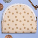 Pattern Gingerbread Star Horseshoe Style Canvas Pouch View2