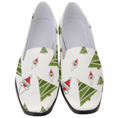 Christmas Santa Claus Decoration Women s Classic Loafer Heels by Simbadda