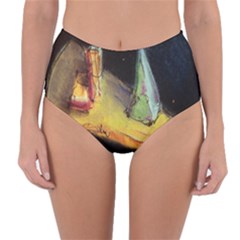 Cosmicchristmastree Reversible High-waist Bikini Bottoms by chellerayartisans